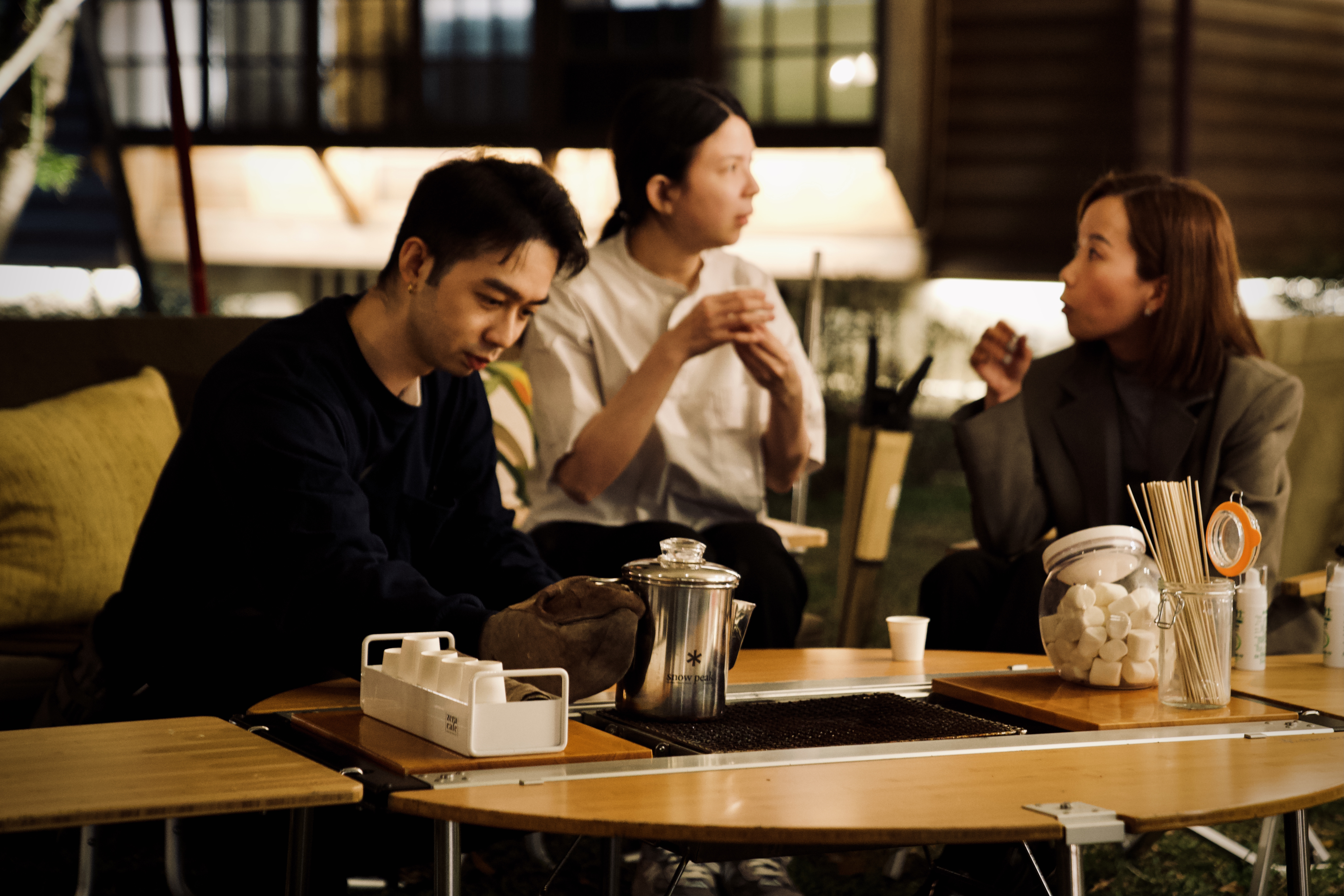 將軍府1936 Snow Peak 洄瀾野遊 私廚野遊餐桌