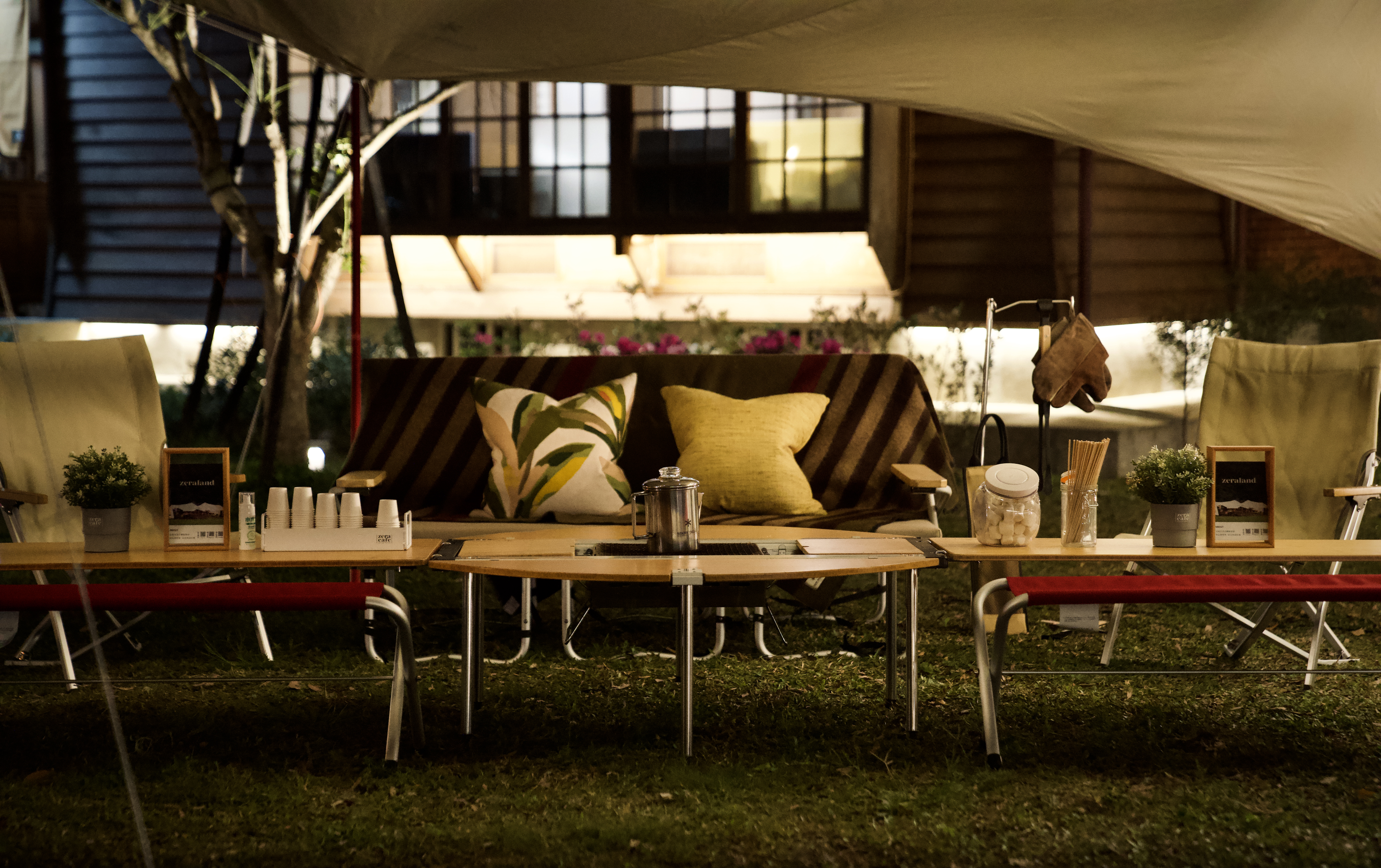 將軍府1936 Snow Peak 洄瀾野遊 私廚野遊餐桌